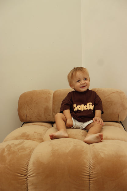 Goldie Kids T- Shirt Chocolate