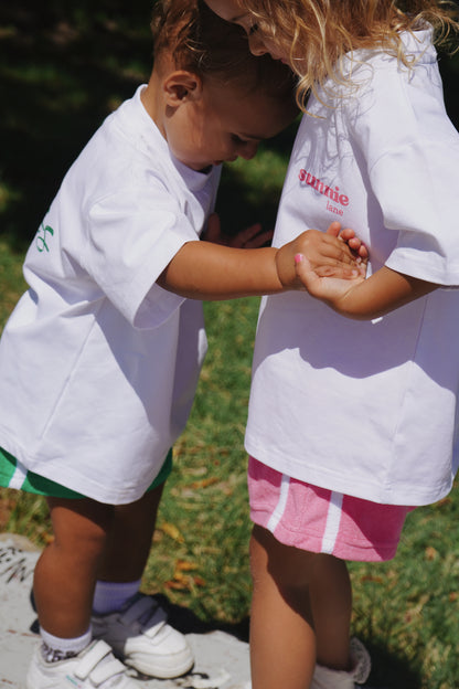 Kindness Club green t-shirt